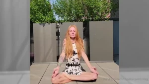 Start your week off right with this 10 minute guided mediation to help