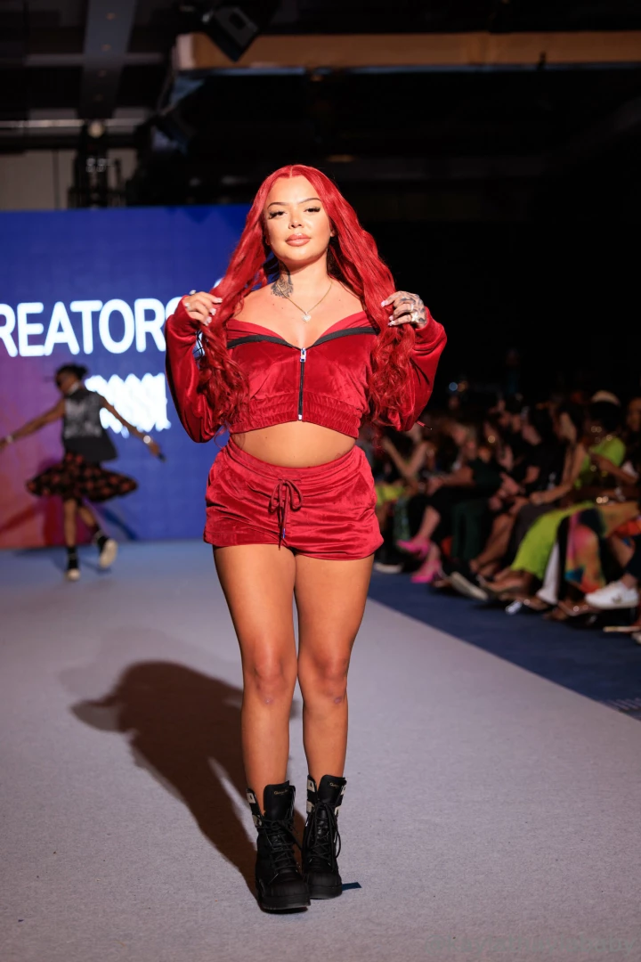 A lil throwback loved the red hair look on me part 1 