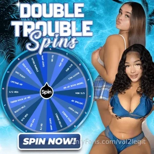 Double trouble spins get ready to have your balls drained by our