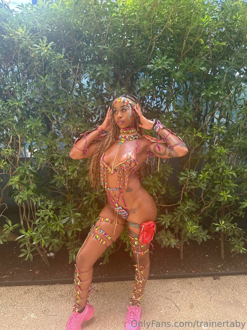 My first kadooment day was a success do you like my outfit 