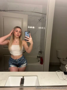 Sub now haileyyhall hot blondie with a huge ass and a big heart loves part 164