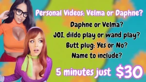 Personal videos daphne or velma customise your very own cosplay scene