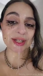 I love a good spit facial