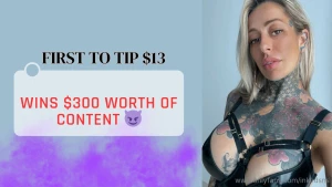 You wanna be lucky today rush it out baby waiting for you response