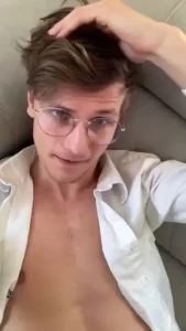 Slowly getting my clothes off