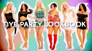 Pop the bubbly babe ring in the new year with a dazzling dose of glam