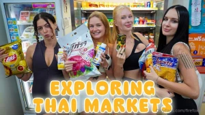 Experience a slice of everyday thai life with me and my three friends