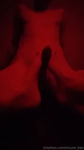 Gave my bf a little treat - footjob with my cute feet it was so dark