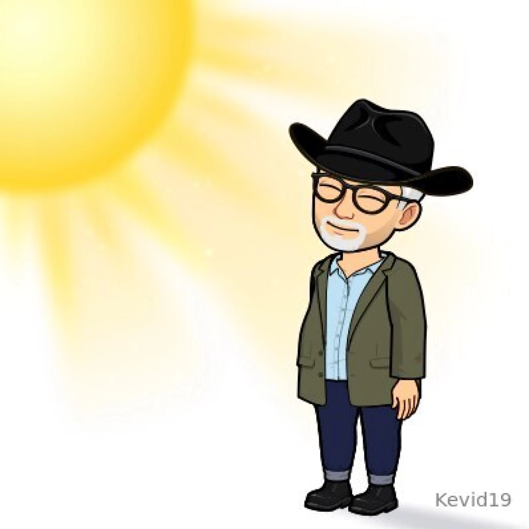 I stayed up all night and tried to figure out where the sun was then 