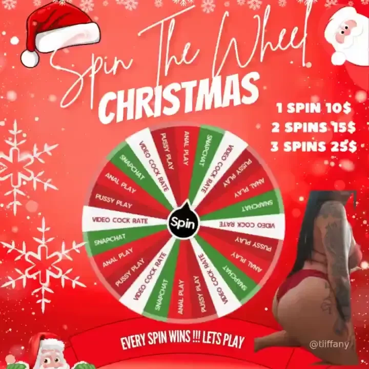 Ho ho ho 1 spin 10 2 spins 15 3 spins 25 every spin wins 