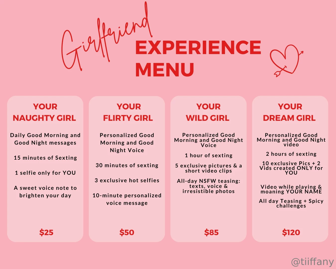 Get your personalized pleasurable experience 