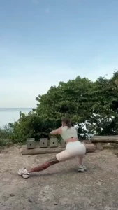 Evening workout to clear the head and thoughts