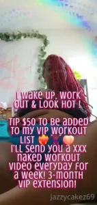 Tip 50 to be added to my vip workout list i ll send you either a