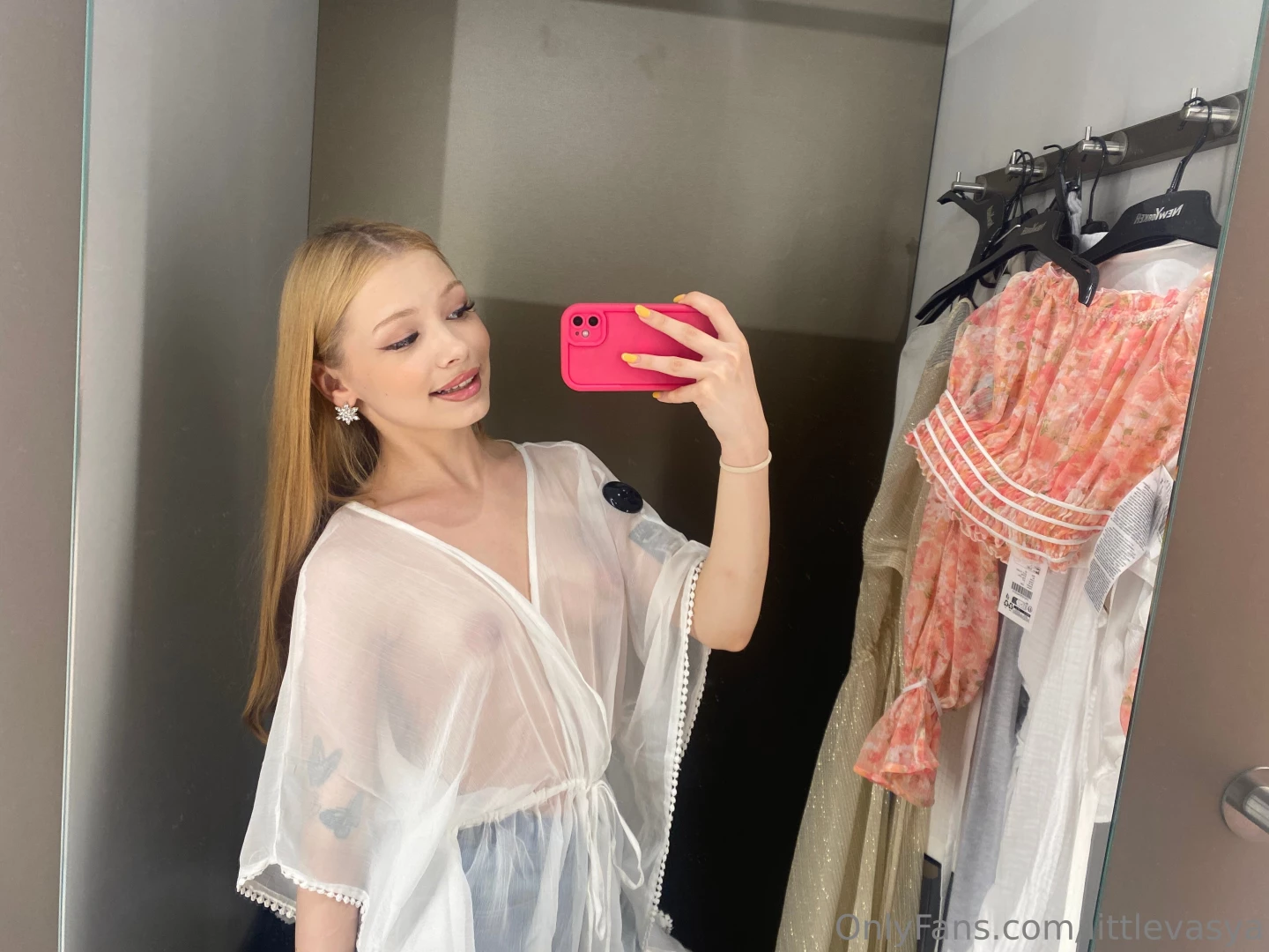 Picking out a new blouse for myself and i think i ve fallen in love 