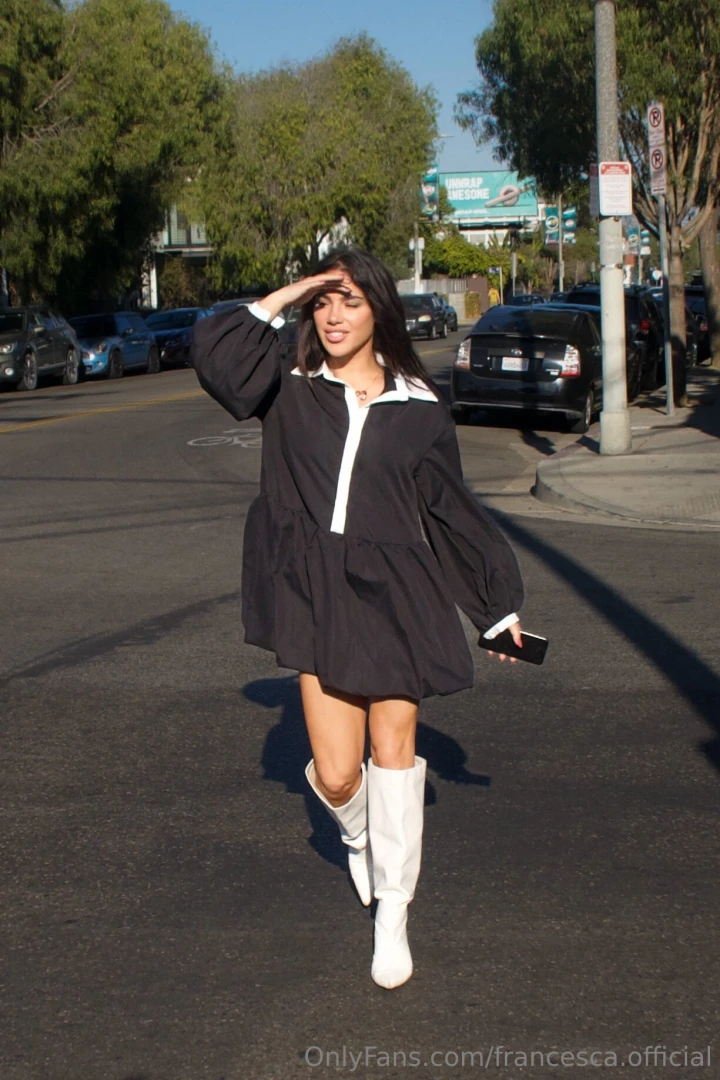 Out here making the streets my runway 