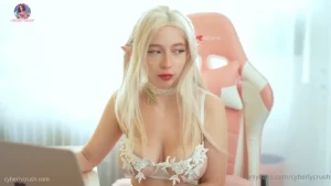 New video 25 mins solo cute elfgirl dreams about tentacles but she