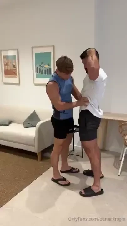 Picking up super muscle guy and bringing him back home fabien26218780 