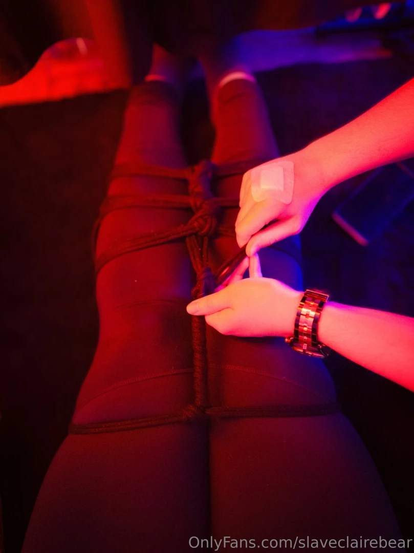 Just a chubby slut dipping her toes into rope and you might be part 5 