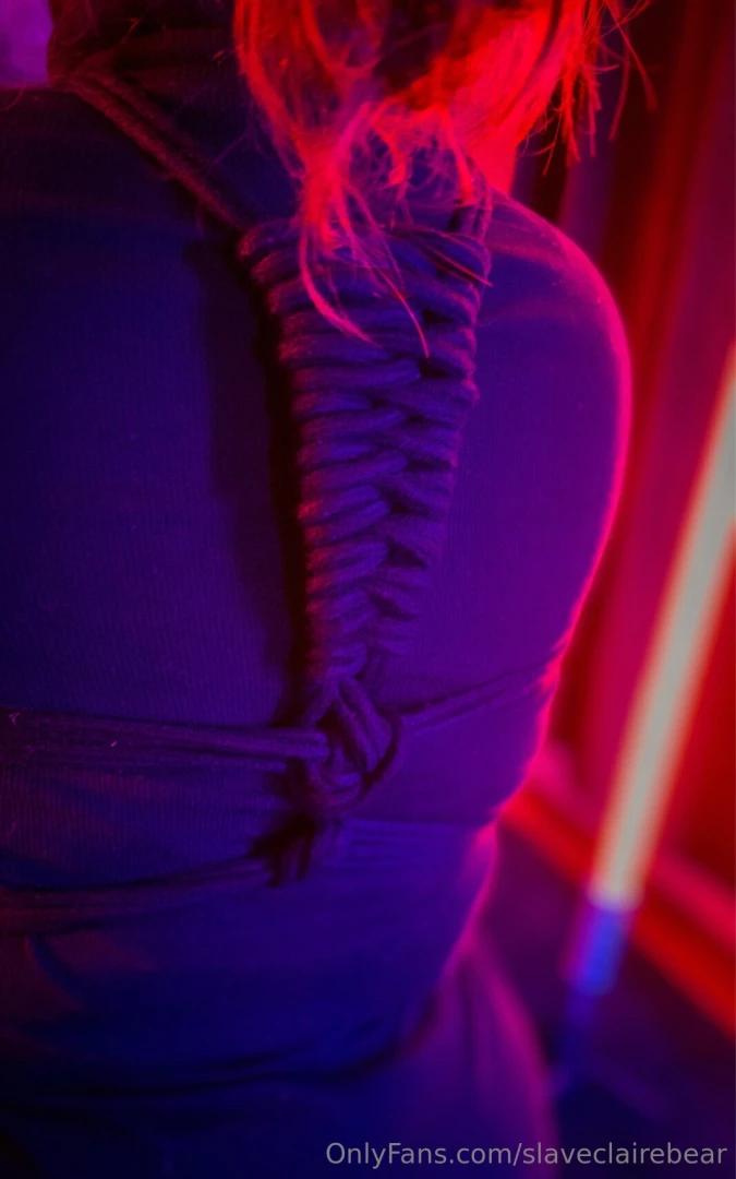 Just a chubby slut dipping her toes into rope and you might be 