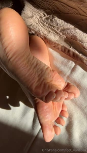 You can come and suck my toes in this morning