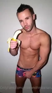 Its important to get your potassium fix anyone want my banana in their