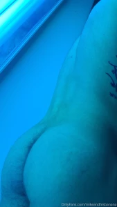 Tanning my booty because it s the middle of winter over here in