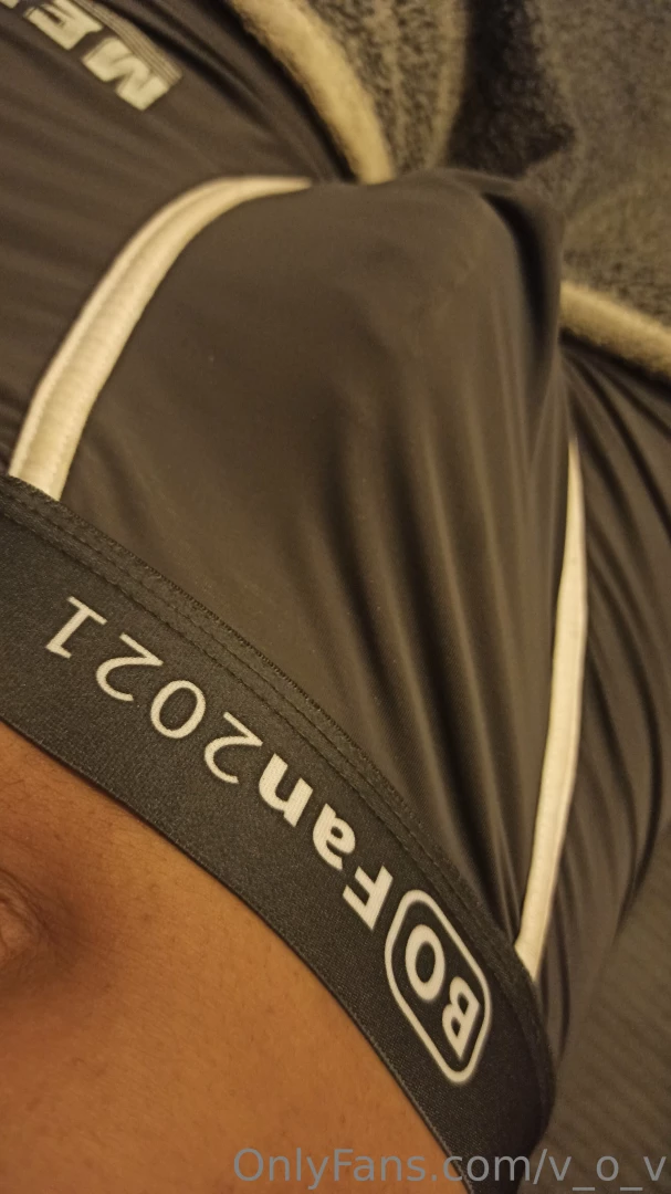 Still in bed soft cock small bulge lol 