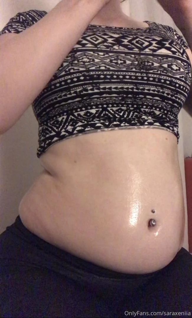 Full belly can you see the weight gain 