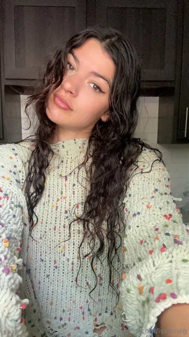 Wet hair don t care ready to make me smile 