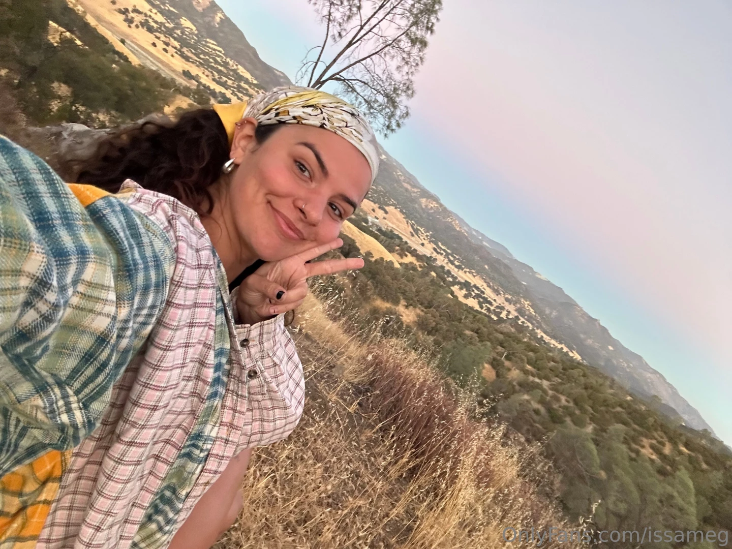 Just me the sun and a little bit of mischief in the great outdoors 