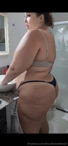 Girlfriend doing nasal wash in the bathroom