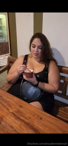 Girlfriend so hot ready to go out to have dinner she eating ice cream part 2
