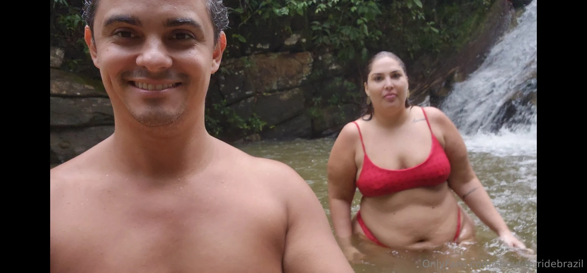 Bug butt large hips in the waterfall part 3 