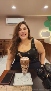 Feederism eating ice cream part 3