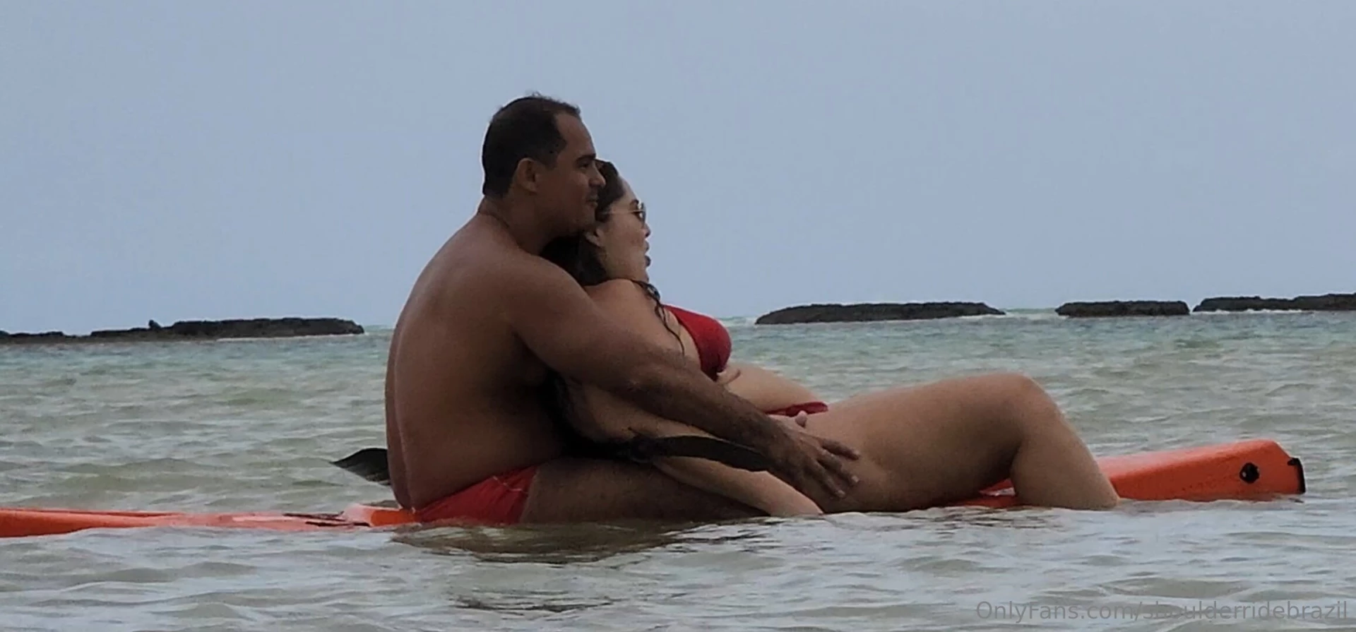 Fetish heavy weight couple sinking the kayak part 3 
