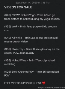 Tip amp request for video of your choice