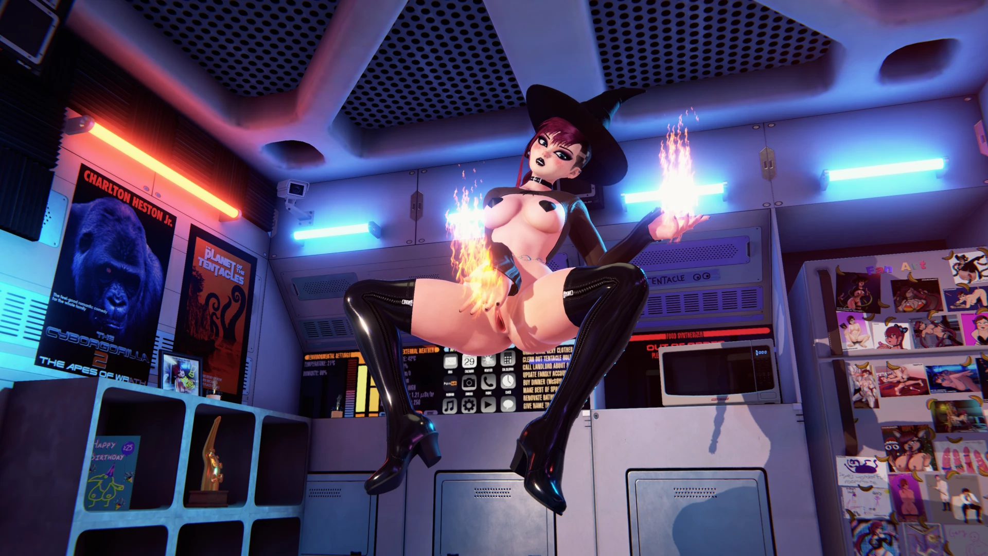 I heard at a slumber party once if you turn off all the lights and part 21 