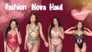 Full transparent lingerie try on via yt releases tomorrow saturday may