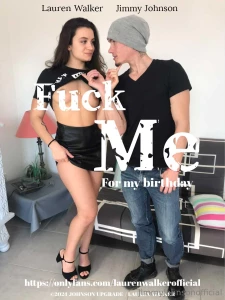 My new video - fuck me for my birthday - is now available on my