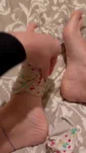 Oggi sono tornata a lavorare piedini distrutti anche il pizzo che ho