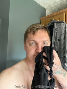 My dirty knickers after i got filled with plenty of sperm caught him part 1