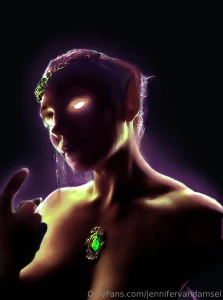 Photo 1 or 2 another 3 word prompt game this one was emerald succubus