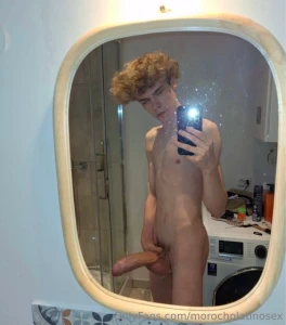 Just look at this he has the he has the biggest twink cock part 169