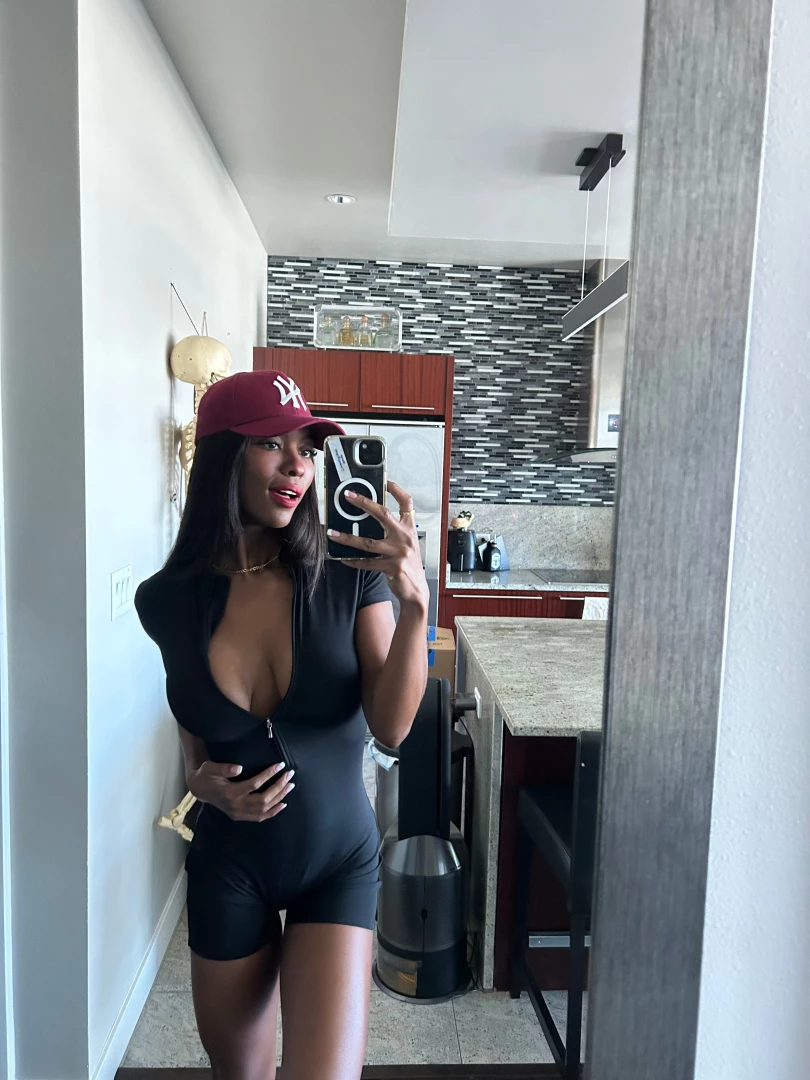 Just a girl with a black outfit and a heart full of sunshine 