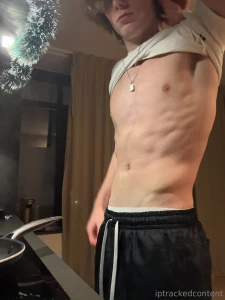 Sometimes i like to cook with my shirt off