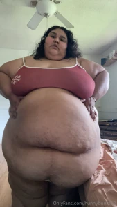 Heheh sooo big and heavy getting harder and harder to giggle her on my part 1