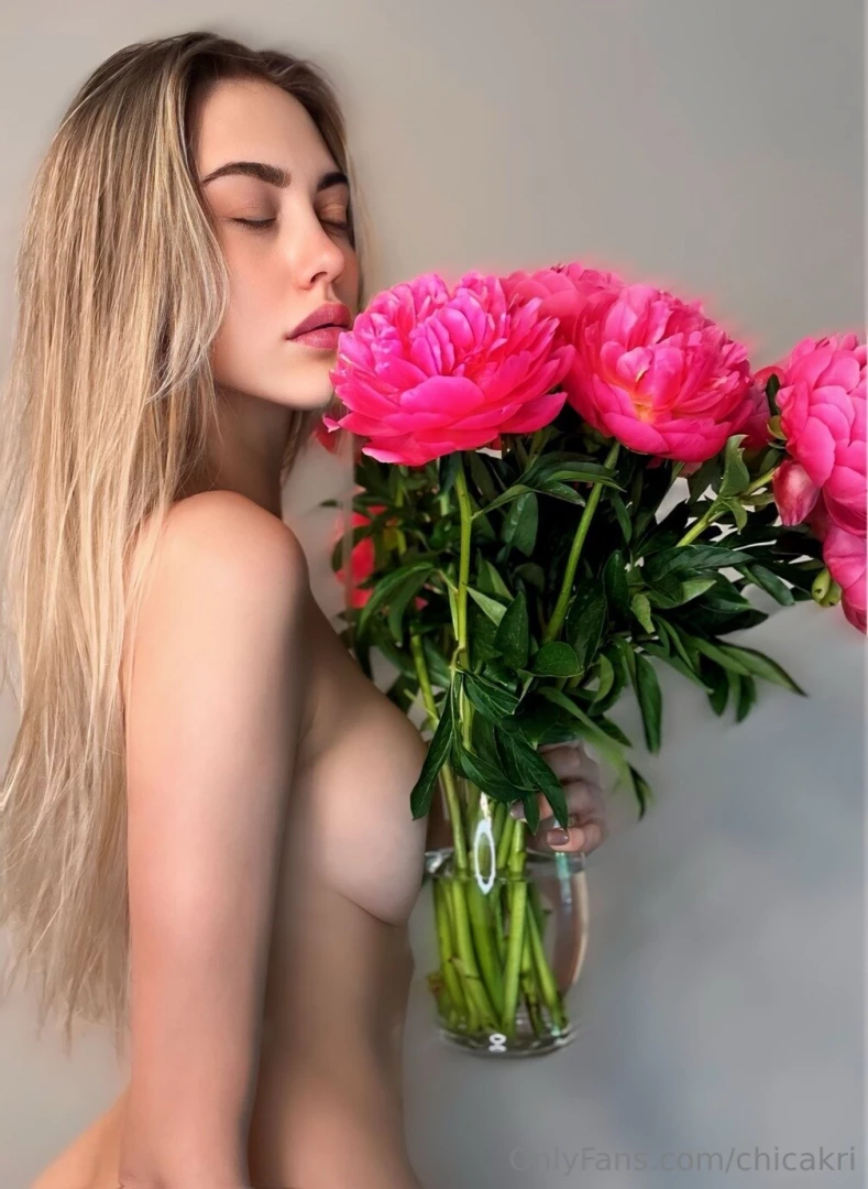 Everything around smells like peonies your loving glances 