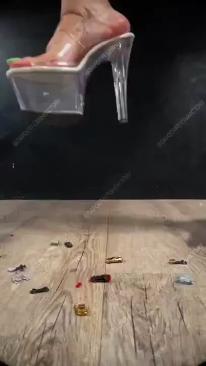 Nice slow motion crushing 