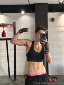 Working out so i can stay sexy for you