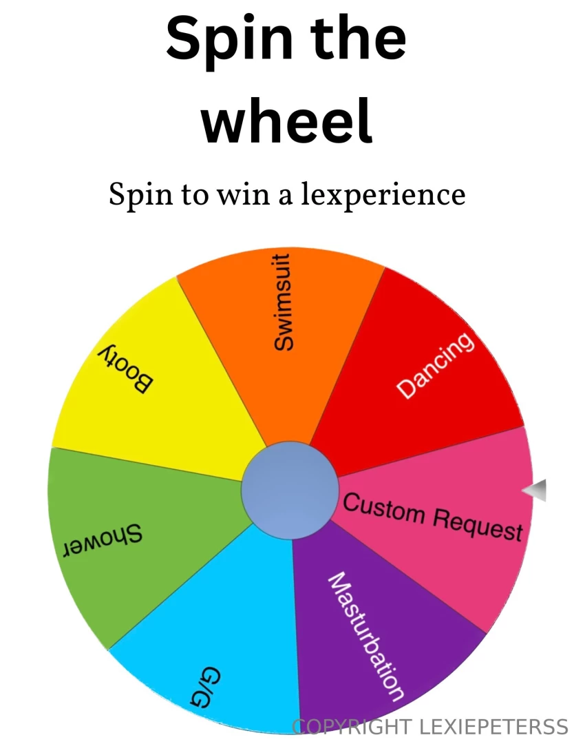 Happy pride month spin to win a lexperience 30 and you can take me for 
